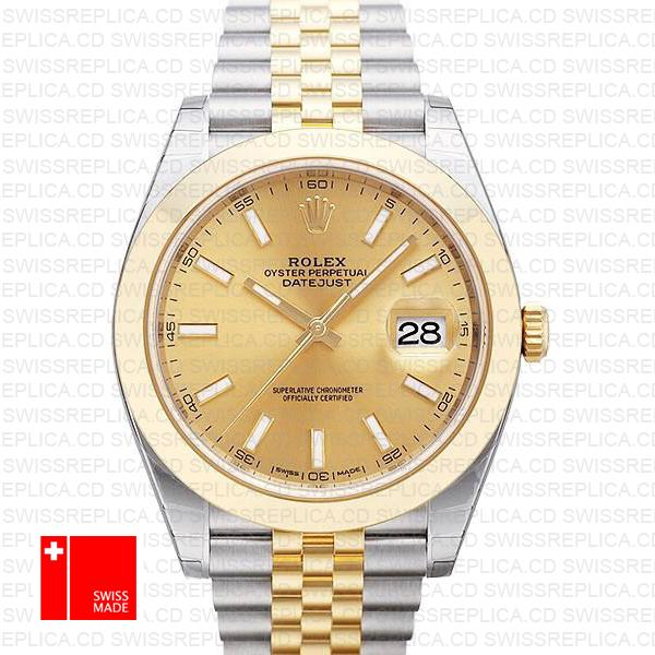 rolex datejust 41 jubilee smooth bezel