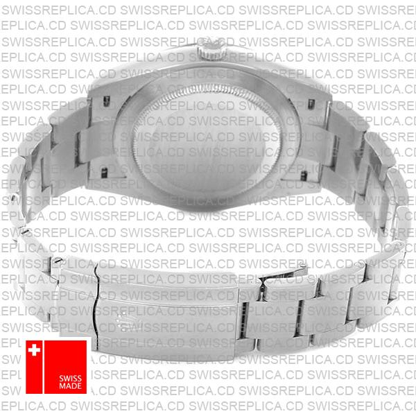 Rolex Oyster Perpetual 41 Green Dial Stick Markers 904l Steel Ref. 124300 Swiss Made Replica Superclone
