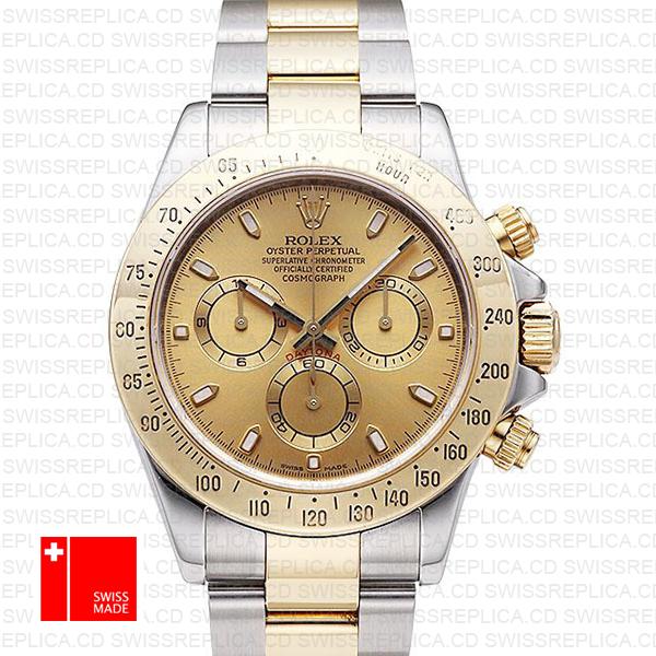 Rolex Daytona 2 Tone Gold 40mm 116523