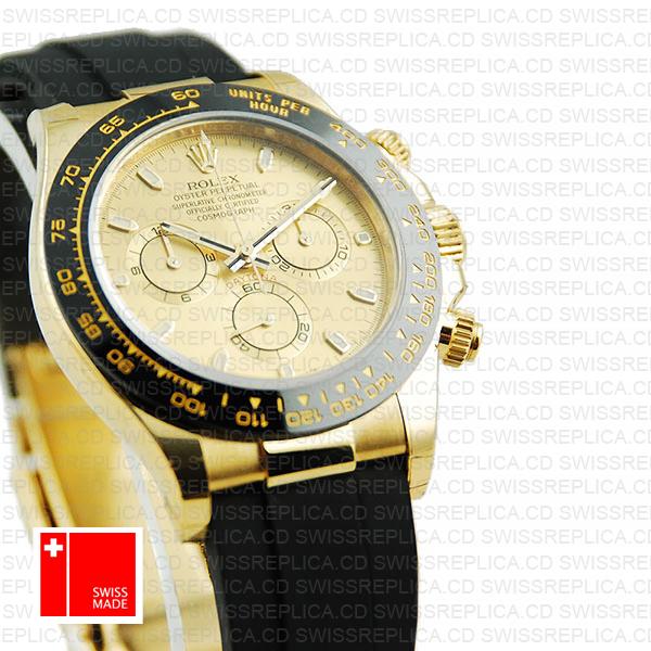 gold daytona strap