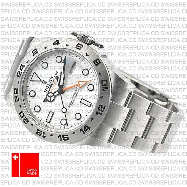 Rolex Explorer Ii 42 White 226570 Swiss Made Replica