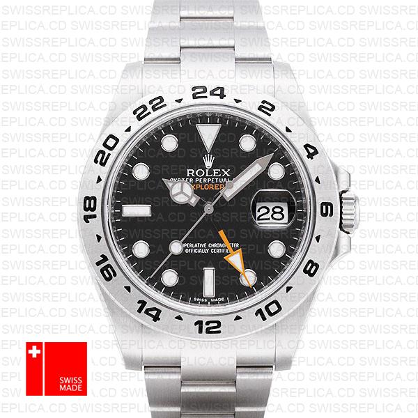 Rolex Explorer Ii Black 42mm Swiss Replica 216570