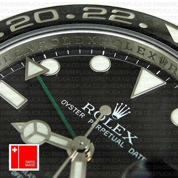 Rolex Gmt Master Ii Ss Black Ceramic 40mm 116710