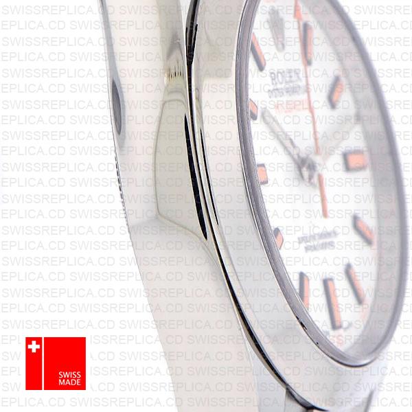 Rolex Milgauss White Dial 40mm 116400 Swiss Replica