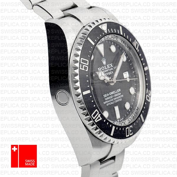 Rolex Deepsea Black Dial 44mm 126660 Swiss Replica