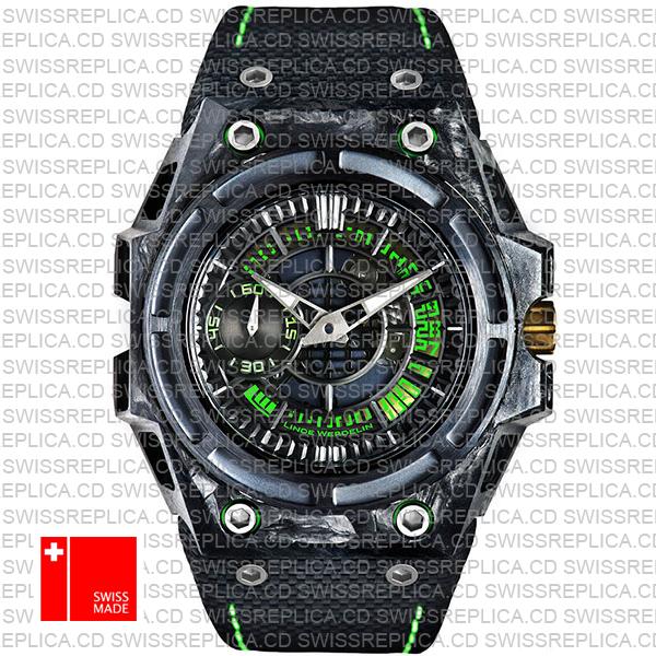 Linde Werdelin Spidolite Ii Tech Green Full Carbon Swiss Replica