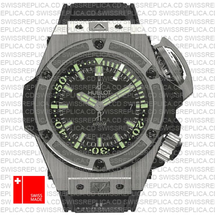 Hublot King Power Diver Big Bang Oceanographic 4000 Titanium 48mm