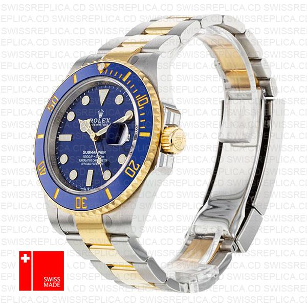 Gold Rolex Submariner Bluesy Date 41mm – Impossible Watches