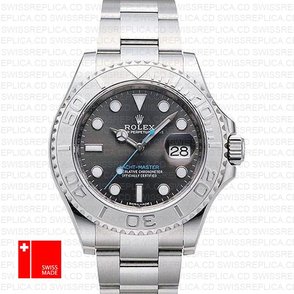 Rolex Yacht Master 2016 Ss Platinum Rhodium 116622 40mm Replica